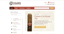 Desktop Screenshot of cigarsunlimited.com